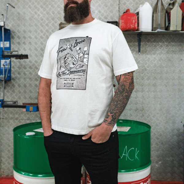 The Shrink Tee - Bone