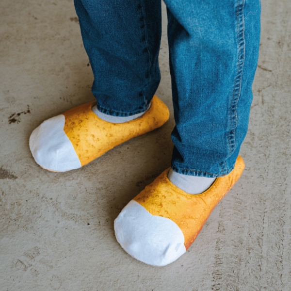 Kick back and relax with a pint in hand and some beer slippers to keep your feet warm!