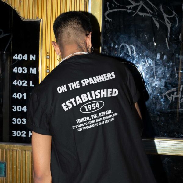 Spell Out Tee - Black