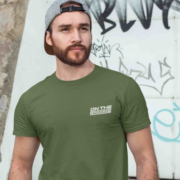 On The Spanners Branded Tee - KHAKI
