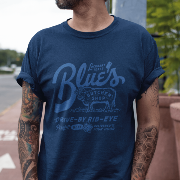 The Blues Butcher Shop Tee