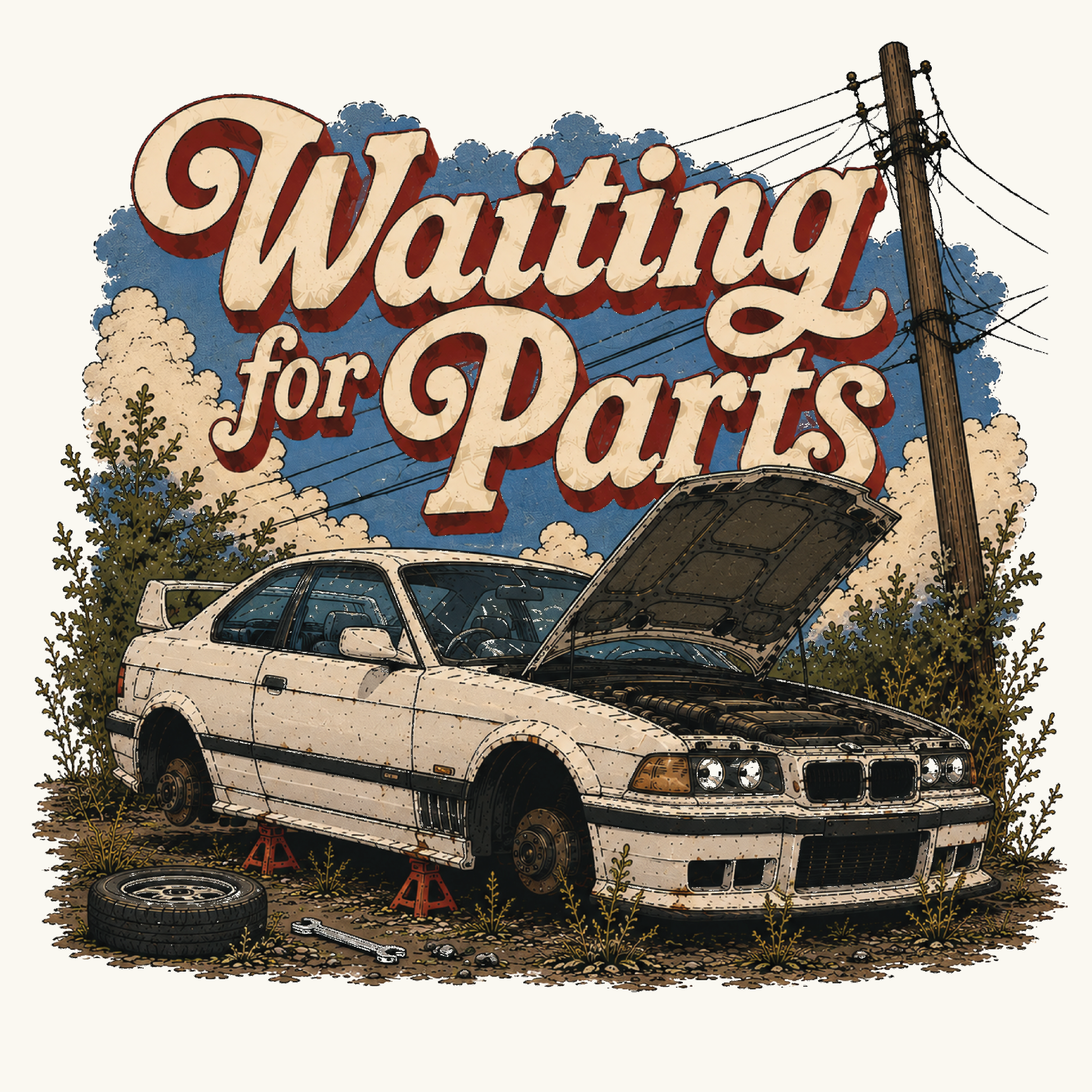 The Waiting For Parts Tee - Image 2